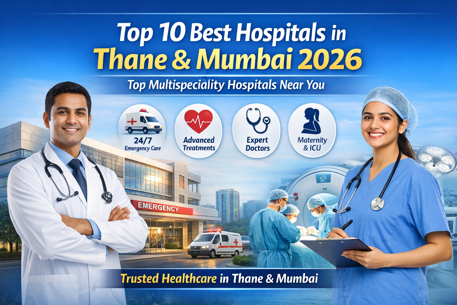 Top 10 Best Hospitals in Thane & Mumbai (2026 Updated List)
