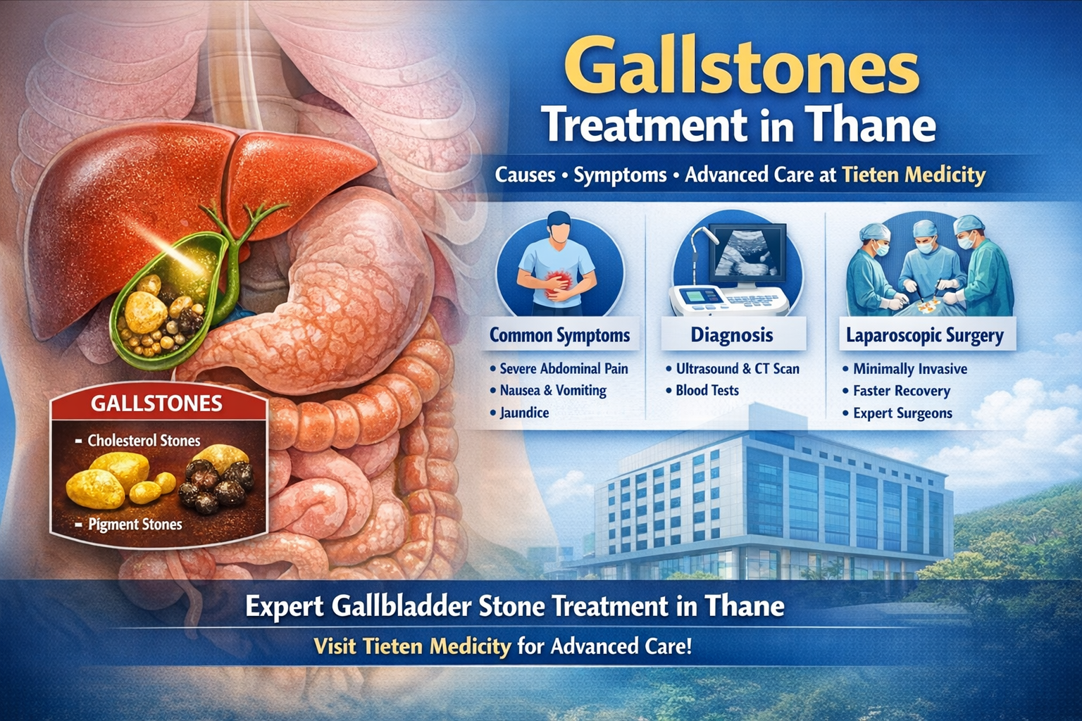 Best Gallstones Treatment in Thane | Gallbladder Surgery & Care